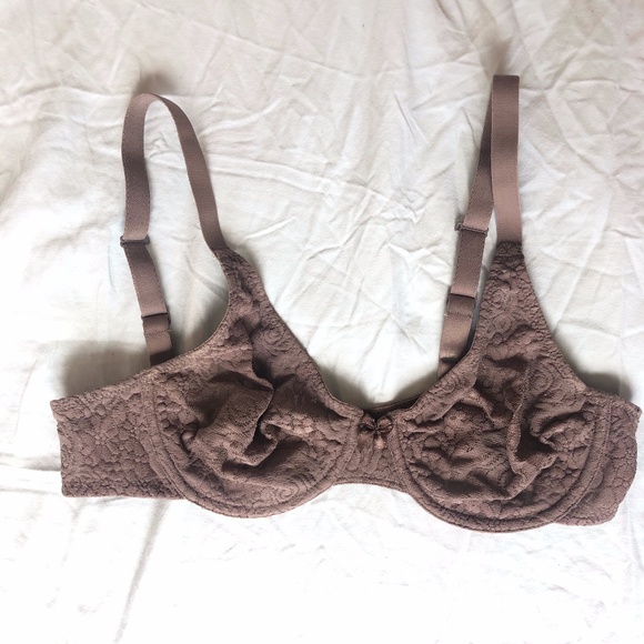 Wacoal Other - Wacoal Halo Lace Underwire Bra in Mocha/Cappuccino
